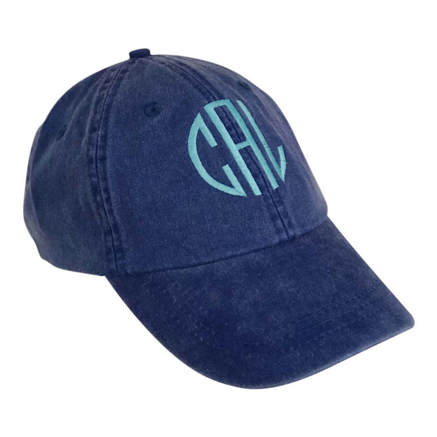 monogrammed trucker hat