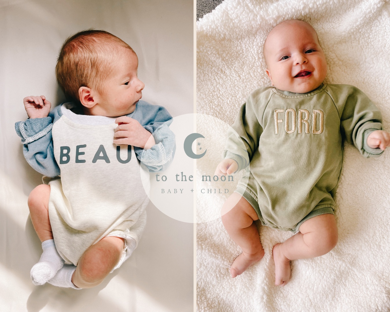 personalized-baby-sweatshirt-rompers-boy-models