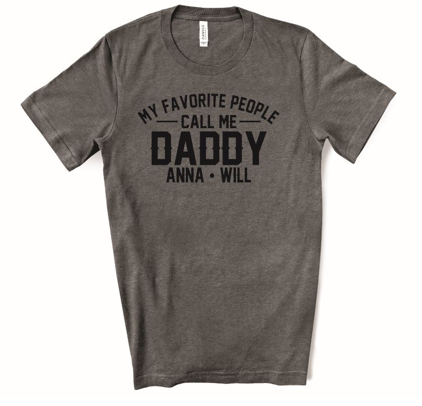 Custom Father's Day Tee