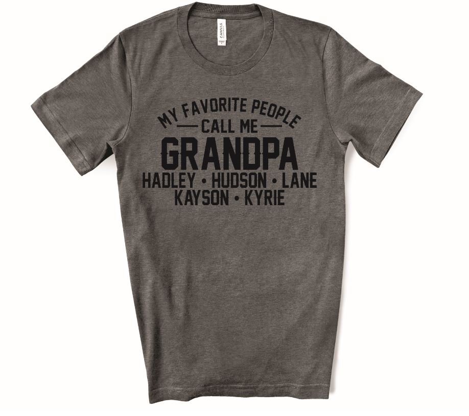 Custom Father's Day Tee